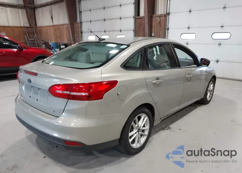 2015 Ford Focus Se z USA, uszkodzony, nr VIN 1FADP3F29FL258862